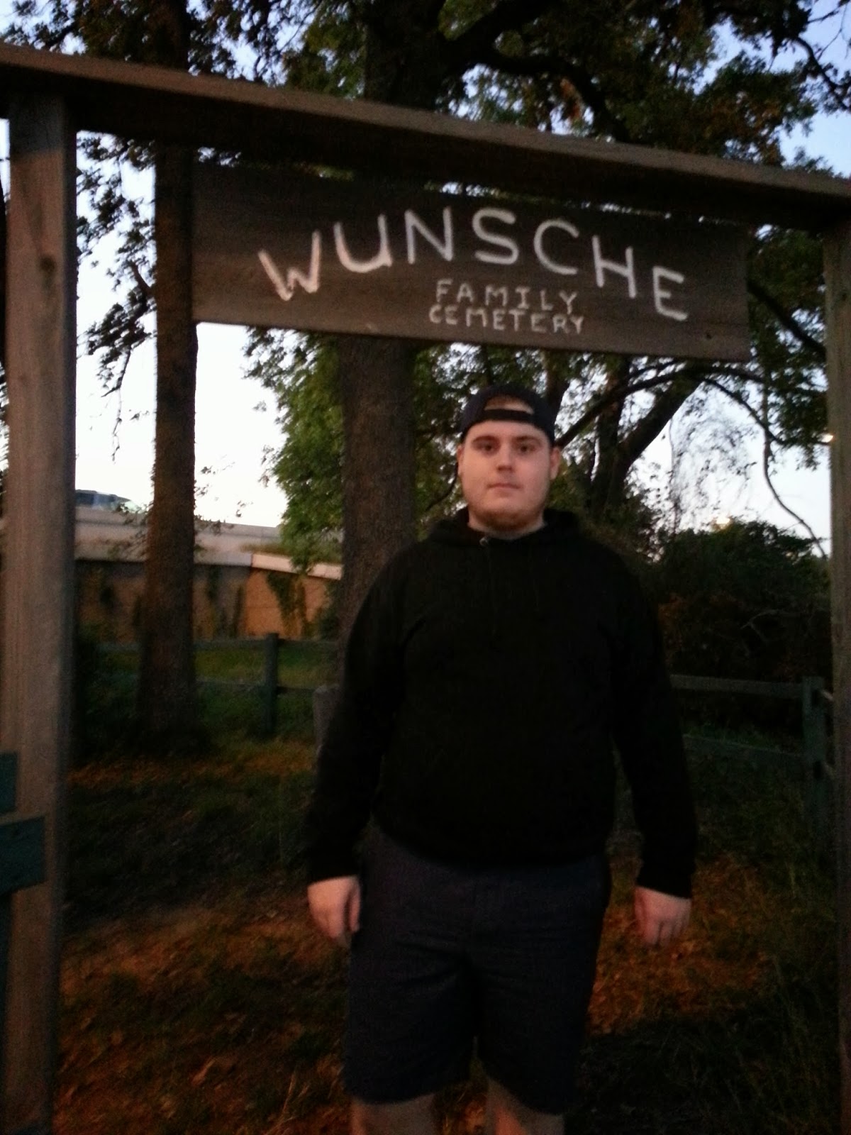 Living History Journal: 14. The Wunsche Family Cemetery
